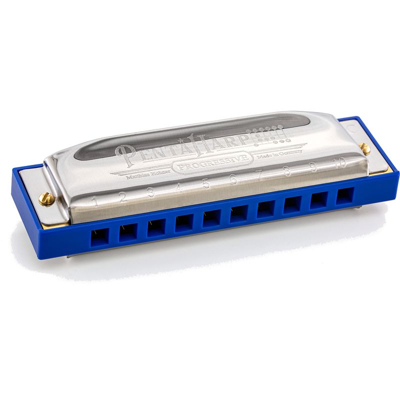 Foto van Hohner penta harp g minor diatonische mondharmonica