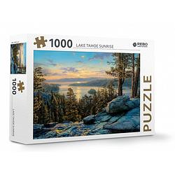 Foto van Rebo productions legpuzzel lake tahoe sunrise 1000 stukjes