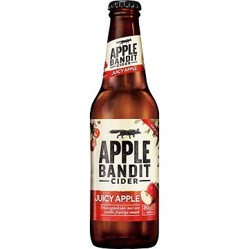 Foto van Apple bandit juicy apple cider fles 300ml bij jumbo