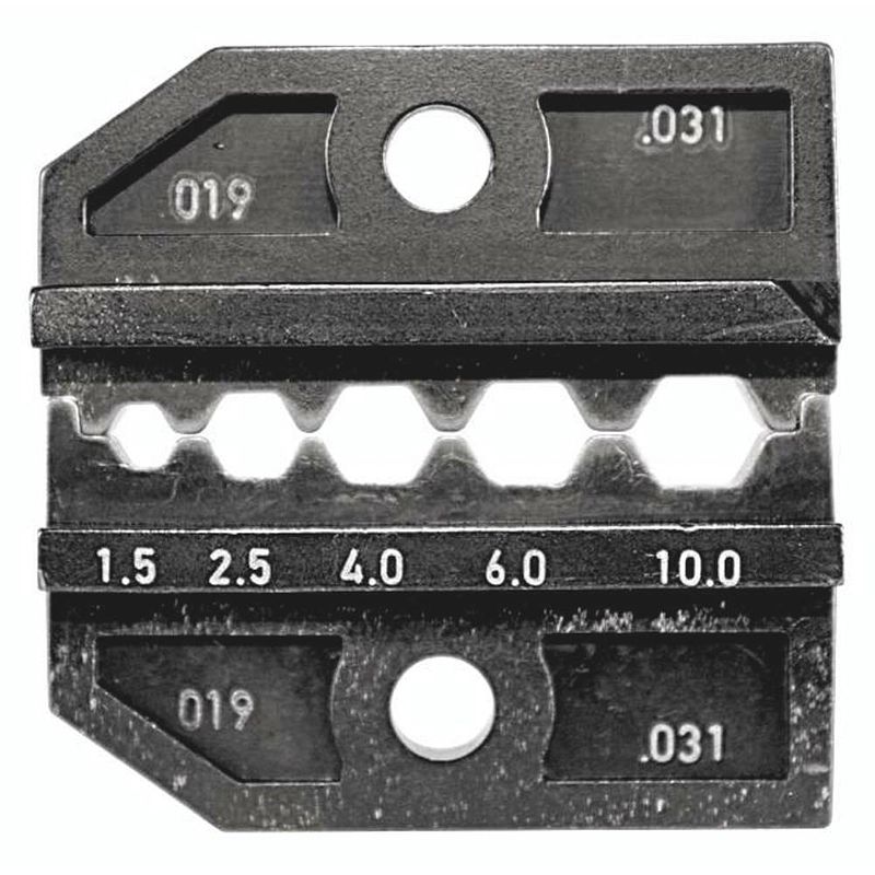 Foto van Rennsteig werkzeuge 624 031 3 0 krimpinzet ongeïsoleerde kabelschoenen, ongeïsoleerde verbinders 1.5 tot 10 mm² geschikt voor merk rennsteig werkzeuge pew 12