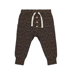 Foto van Little indians broek leopard junior katoen bruin maat 4-5 jaar