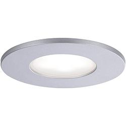 Foto van Paulmann calla led-inbouwlamp voor badkamer 5 w ip65 chroom (mat)