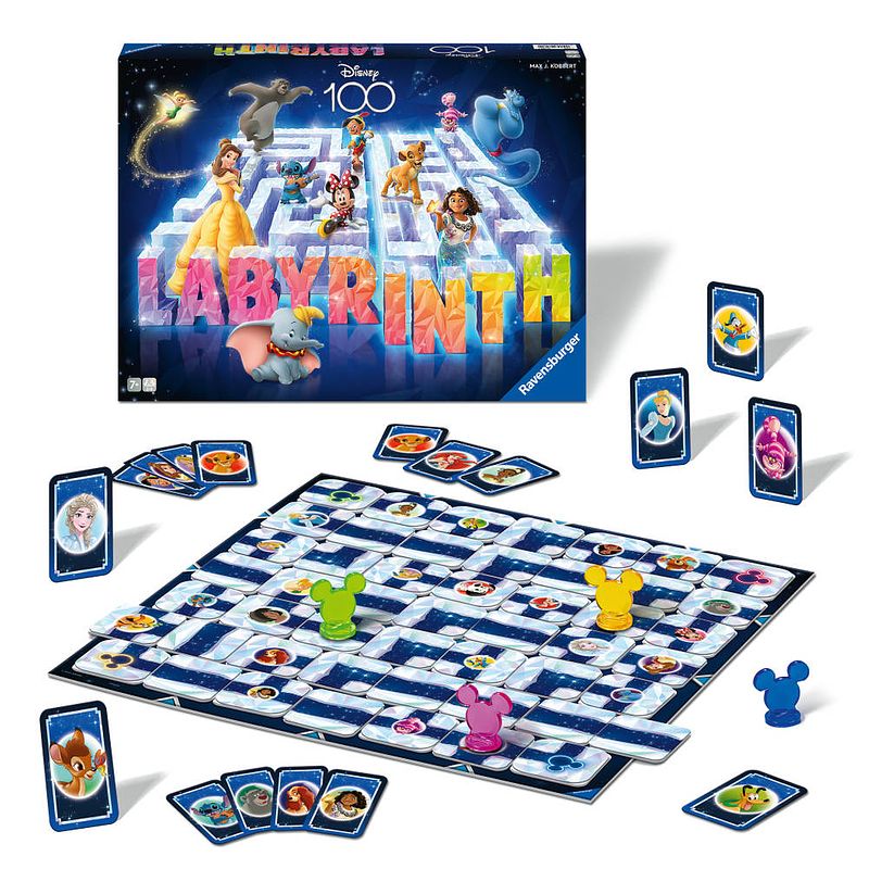 Foto van Ravensburger disney labyrinth 100 jaar