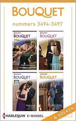 Foto van Bouquet e-bundel nummers 3494-3497 (4-in-1) - julia james - ebook (9789402500936)