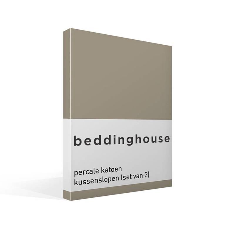 Foto van Beddinghouse - beddinghouse percale katoen kussenslopen (set van 2)