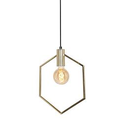 Foto van Light & living aina hanglamp goud