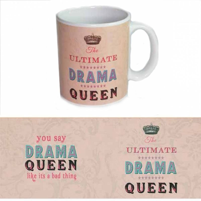 Foto van Koffie mok drama queen