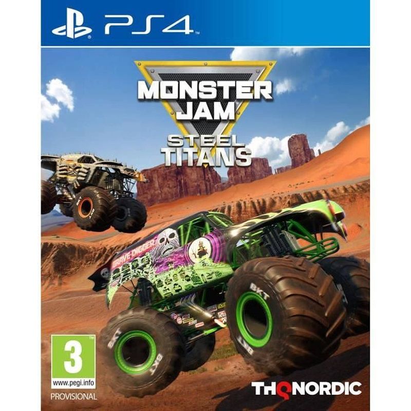 Foto van Monster jam - steel titans ps4-game