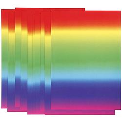Foto van Creotime regenboogpapier a4 21 x 29,7 cm 10 stuks