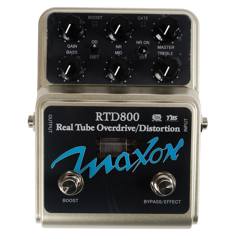 Foto van Maxon rtd-800 real tube overdrive-distortion pedaal