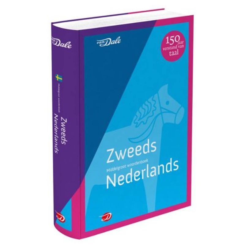 Foto van Van dale middelgroot woordenboek zweeds-nederlands