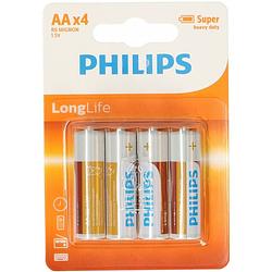 Foto van Philips 8 stuks aa batterijen - penlites aa batterijen