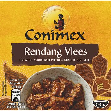 Foto van Conimex boemboe rendang vlees 95g bij jumbo