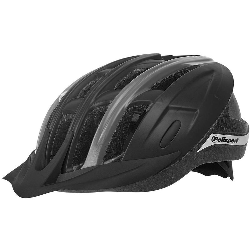 Foto van Polisport ride in fietshelm m 54-58cm zwart/grijs