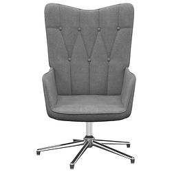 Foto van The living store relaxstoel portofino - stoelen - 62 x 68 x 98 cm - donkergrijs