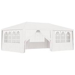 Foto van Vidaxl partytent met zijwanden professioneel 90 g/m² 4x6 m wit