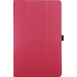 Foto van Tucano gala bookcase samsung galaxy tab a 10.1 (2019) rood model-specifieke tablethoes