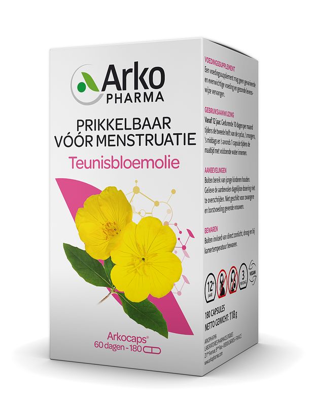 Foto van Arkocaps teunisbloemolie capsules