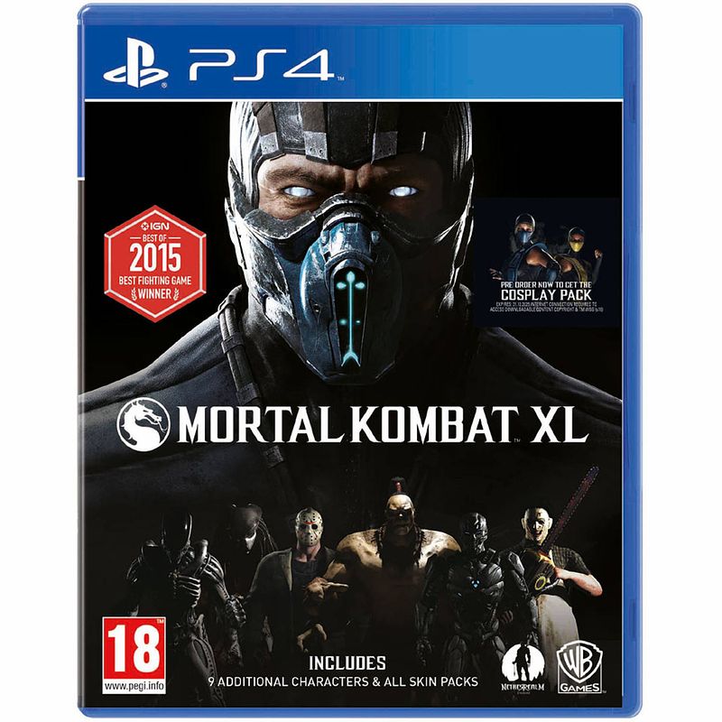 Foto van Ps4 mortal kombat xl edition