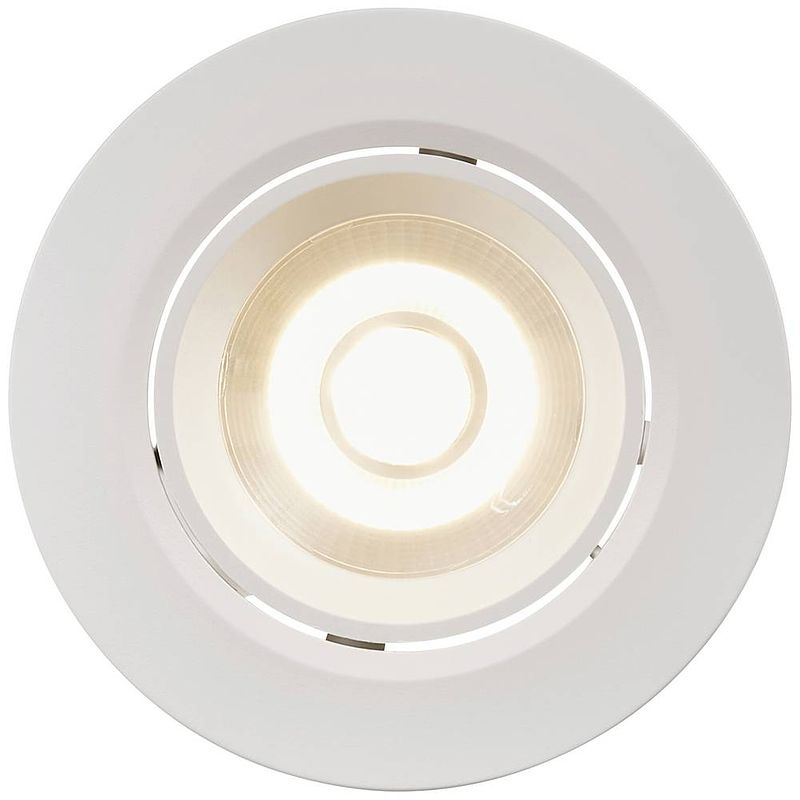 Foto van Nordlux 84960001 roar - einbau led-inbouwlamp energielabel: f (a - g) led led 7 w wit