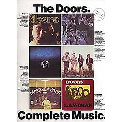 Foto van Musicsales the doors. complete music piano and voice, with guitar chord symbols