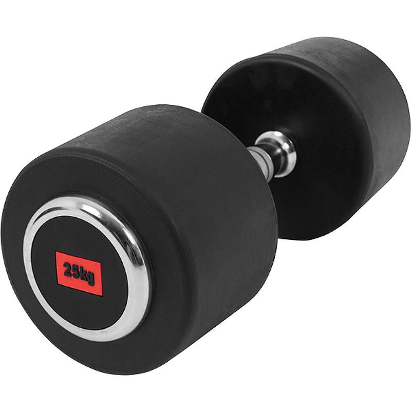 Foto van Gorilla sports dumbell - 25 kg - gietijzer (rubber coating)