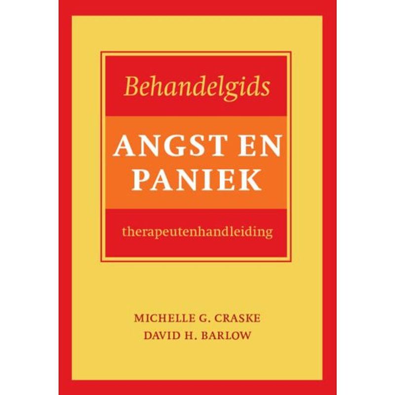 Foto van Behandelgids angst en paniek