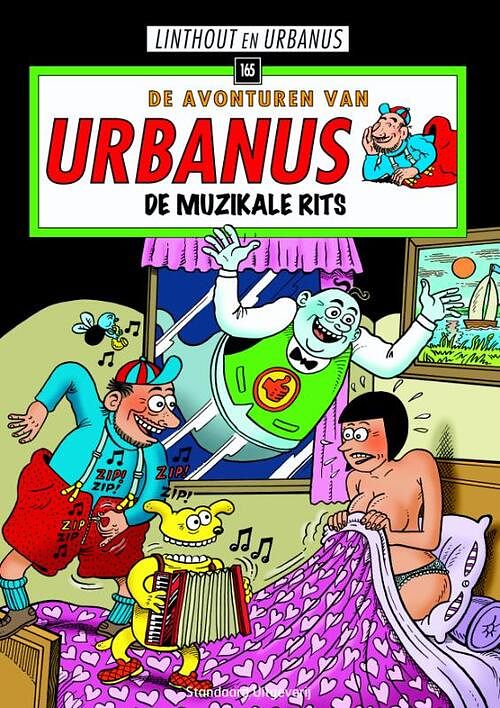 Foto van Urbanus 165 - de muzikale rits - linthout, urbanus - paperback (9789002257032)