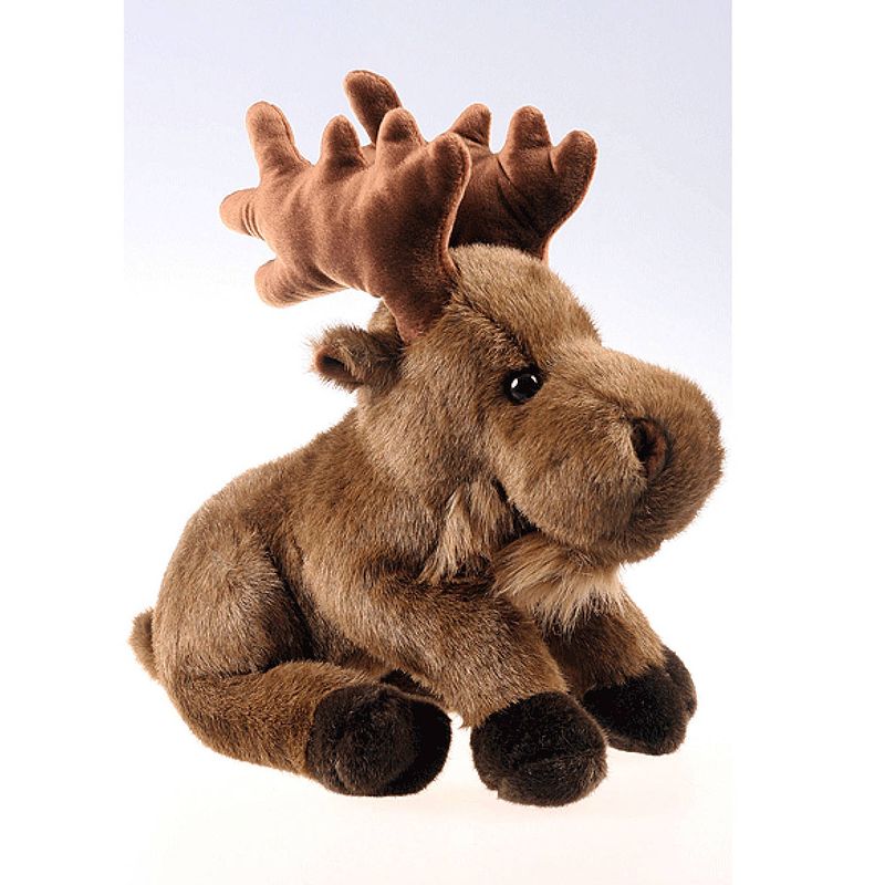 Foto van Pluche eland knuffel 35 cm - knuffel bosdieren