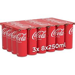 Foto van Cocacola original taste 3 x 8 x 250ml bij jumbo