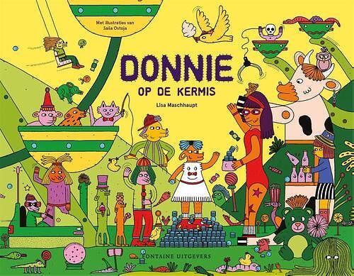 Foto van Donnie op de kermis - lisa maschhaupt - hardcover (9789464041262)