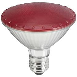 Foto van Omnilux 88043031 led-lamp e27 11 w rood (ø x l) 95 mm x 92 mm 1 stuk(s)