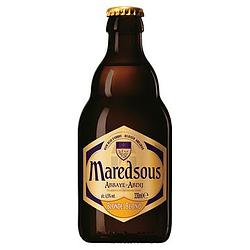 Foto van Maredsous belgisch abdijbier blond fles 330ml bij jumbo