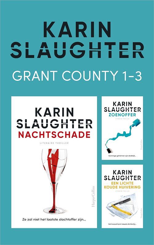 Foto van Grant county 1-3 - karin slaughter - ebook (9789402764017)