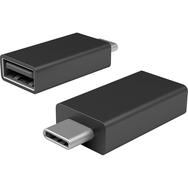 Foto van Microsoft usb 3.2 gen 1 (usb 3.0) adapter [1x usb 3.2 gen 1 bus a (usb 3.0) - 1x usb-c® stekker] surface adapter