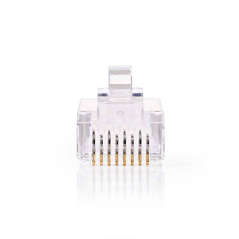 Foto van Nedis rj45-connector - ccgb89304tp - transparant