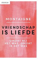 Foto van Vriendschap is liefde - michel de montaigne - ebook (9789025300753)