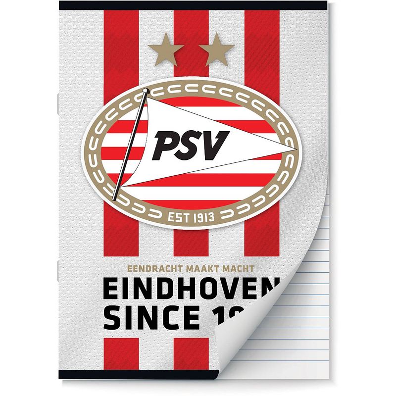 Foto van Psv schriften lijn a4 - 2 stuks