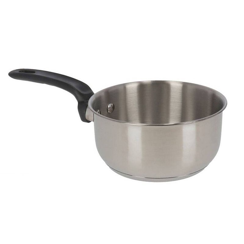 Foto van Rvs steelpan/sauspan van 14 cm - steelpannen