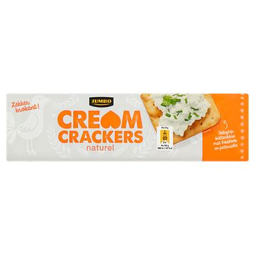 Foto van Jumbo cream crackers naturel 300g