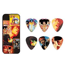 Foto van Dunlop jh-pt08h jimi hendrix montage doosje plectrums