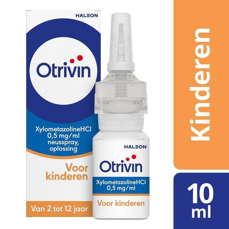 Foto van Otrivin voor kinderen 0,5 mg/ml neusspray 10ml bij jumbo
