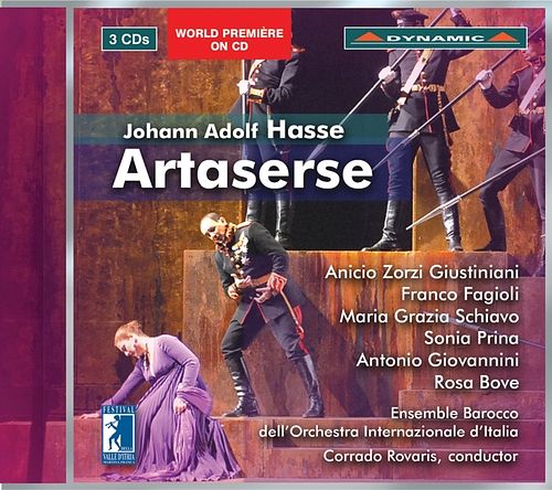 Foto van Hasse: artaserse - cd (8007144077150)