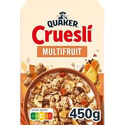 Foto van Quaker cruesli multifruit 450gr bij jumbo