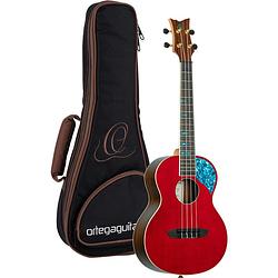 Foto van Ortega ghost series rugh-srt tenor ukelele met gigbag