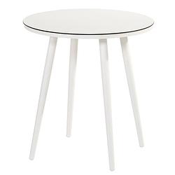 Foto van Hartman sophie studio bistro tuintafel hpl rond - ø66x73 - wit