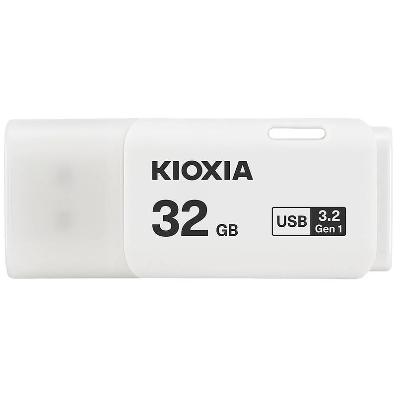 Foto van Kioxia transmemory u301 lu301w032gg4 usb-stick 32 gb usb 3.2 gen 1 wit