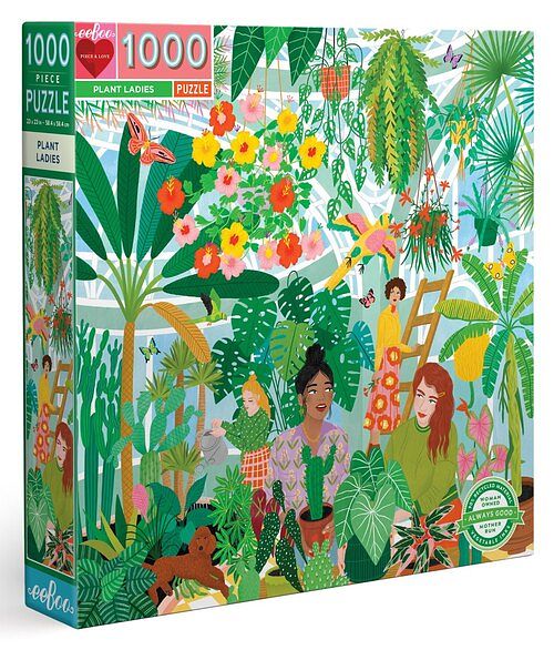 Foto van Eeboo - plant ladies (1000 stukjes) - puzzel;puzzel (0689196510403)