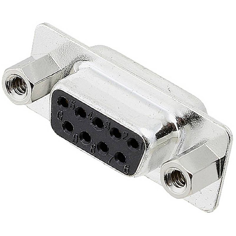 Foto van Encitech db37-ss-j 2101-0182-14 d-sub female connector 180 ° aantal polen: 37 soldeerkelk 1 stuk(s) tray