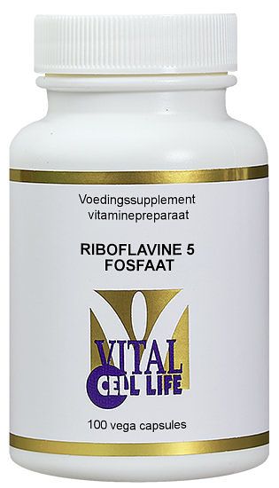 Foto van Vital cell life riboflavine 5 fosfaat capsules